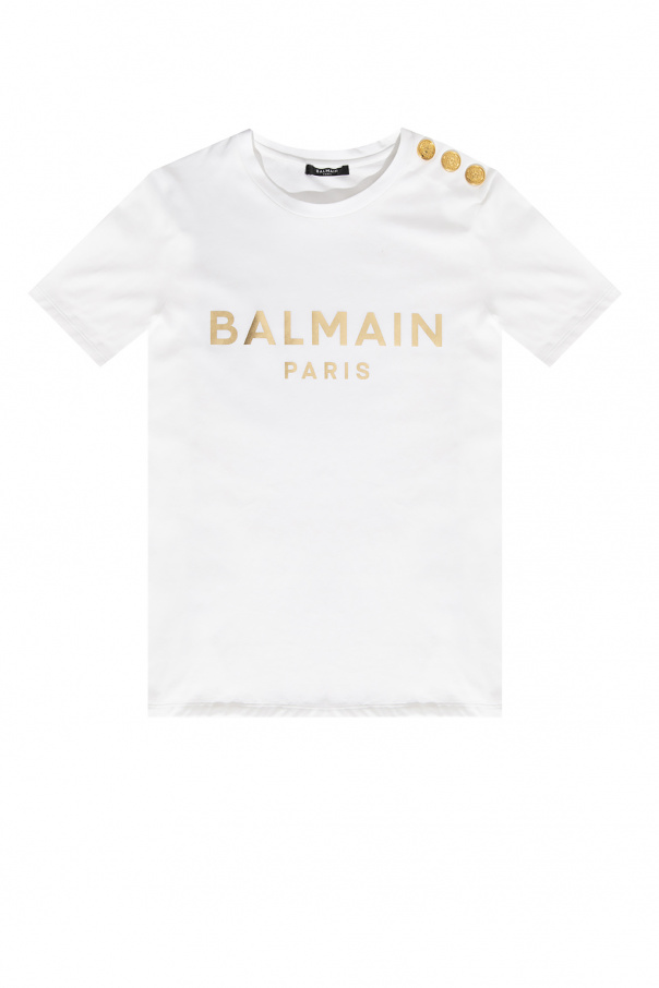 Balmain t deals shirt bambino